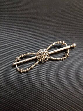 Lilla Rose Celtic Knot Flexi Silver Hair Clip